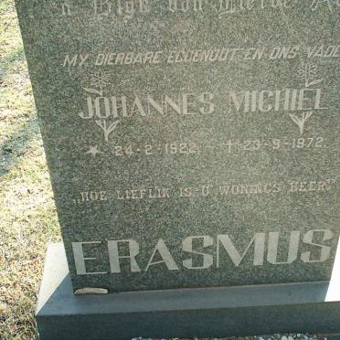 ERASMUS Johannes Michiel 1922-1972