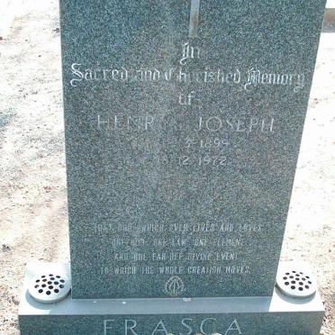 FRASCA Henry Joseph 1899-1972