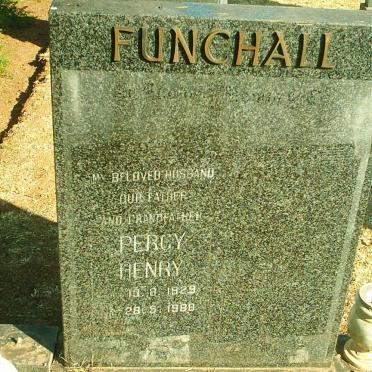 FUNCHALL Percy Henry 1929-1988