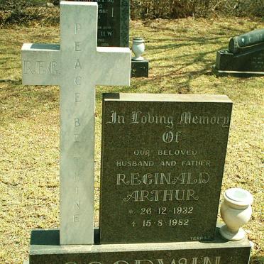 GOODWIN Reginald Arthur 1932-1982