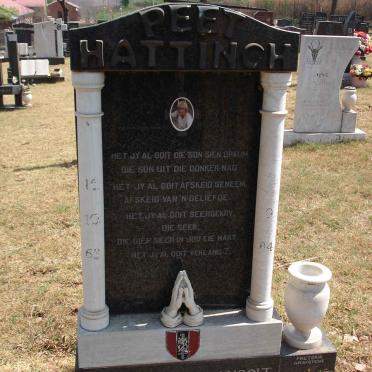 HATTINGH Peet 1968-1984