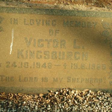 KINGSBURGH Victor L. 1948-1965