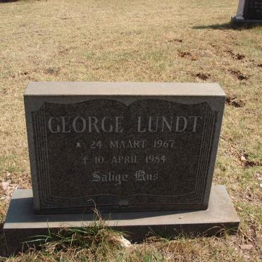 LUNDT George 1967-1984