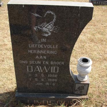 LINDEQUE Dawid 1966-1986