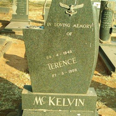 McKELVIN Terence 1945-1969