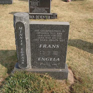 MINNIE Frans 1934-1999 &amp; Engela 1938-