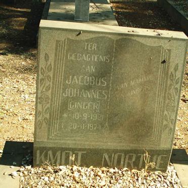 NORTJE Jacobus Johannes 1921-1974