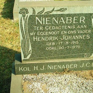 NIENABER Hendrik Johannes 1915-1978