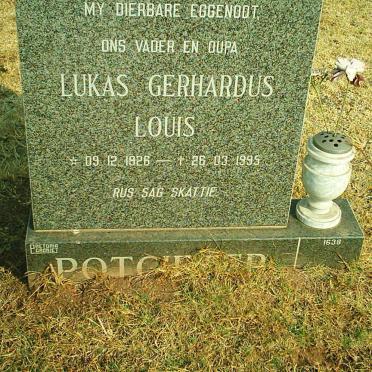 POTGIETER Lukas Gerhardus Louis 1926-1995