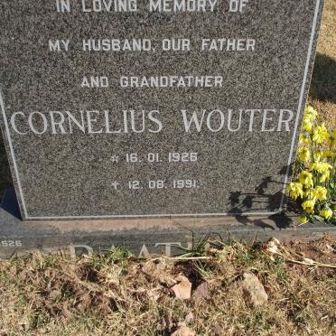 RAATH Cornelius Wouter 1926-1991
