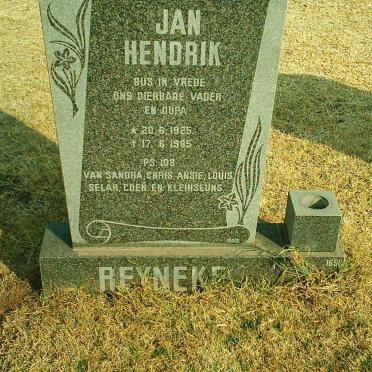 REYNEKE Jan Hendrik 1925-1985