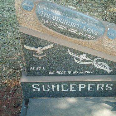 SCHEEPERS Theodorus Erns 1930-1970