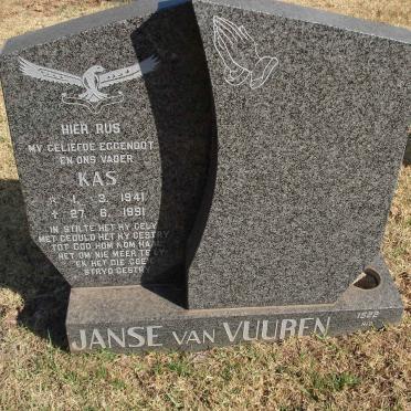 VUUREN Kas, Janse van 1941-1991