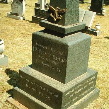 VERSTER J.P. 1919-1981