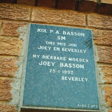 BASSON P.A. &amp; Joey -1992