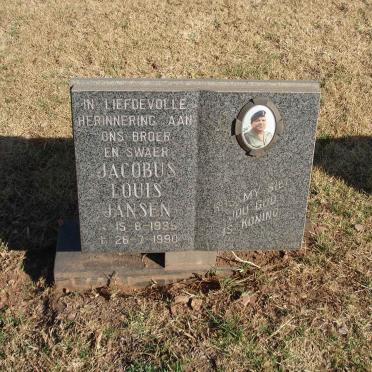 ? Jacobus Louis Jansen 1935-1990