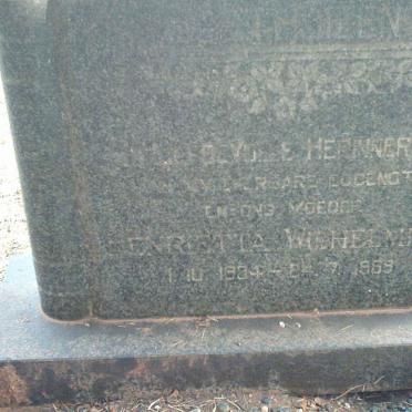 ?EEN Henrietta Wilhelmina 1934-196?