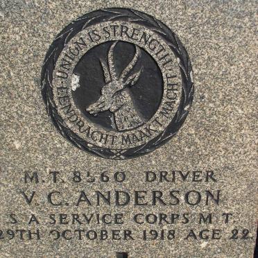 ANDERSON V.C. -1918