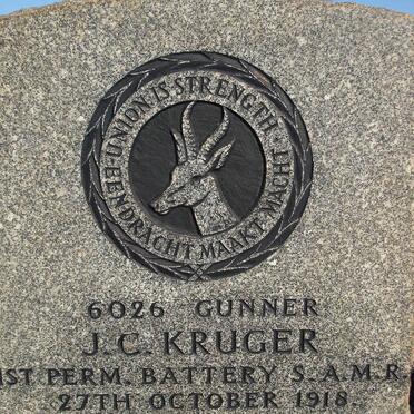 KRUGER J.C. -1918