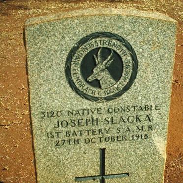 SLACKA Joseph -1918
