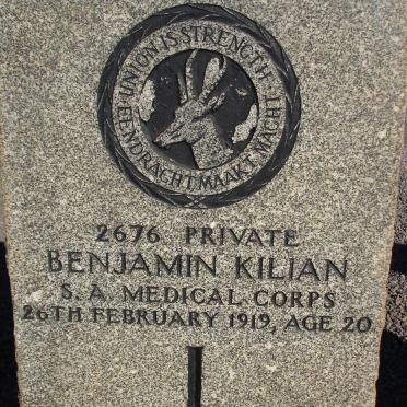 KILIAN Benjamin -1919