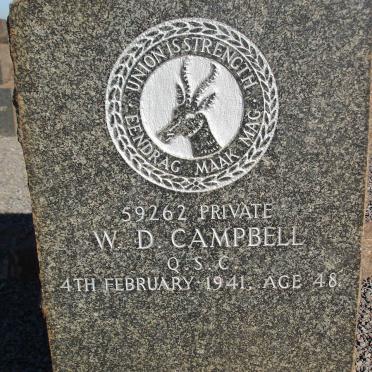 CAMPBELL W.D. -1941