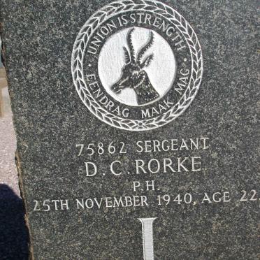 RORKE D.C. -1940