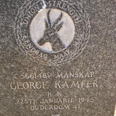 KAMFER George -1945