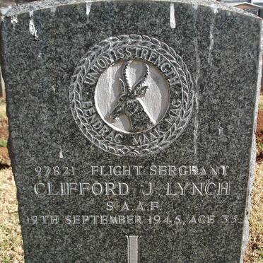 LYNCH Clifford J. -1945
