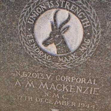 MacKENZIE A.M. -1944
