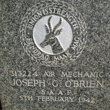 O'BRIEN Joseph G. -1942