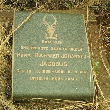 GROBLER Rahnier Johannes Jacobus 1936-1958