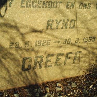 GREEFF Ryno 1926-1959