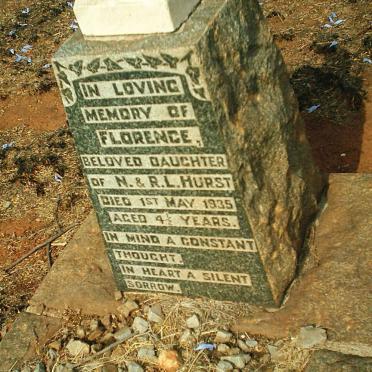 HURST Florence -1935
