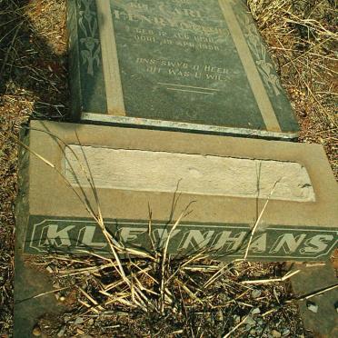 KLEYNHANS Carl Henry 1938-1958