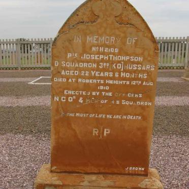 THOMPSON Joseph -1910