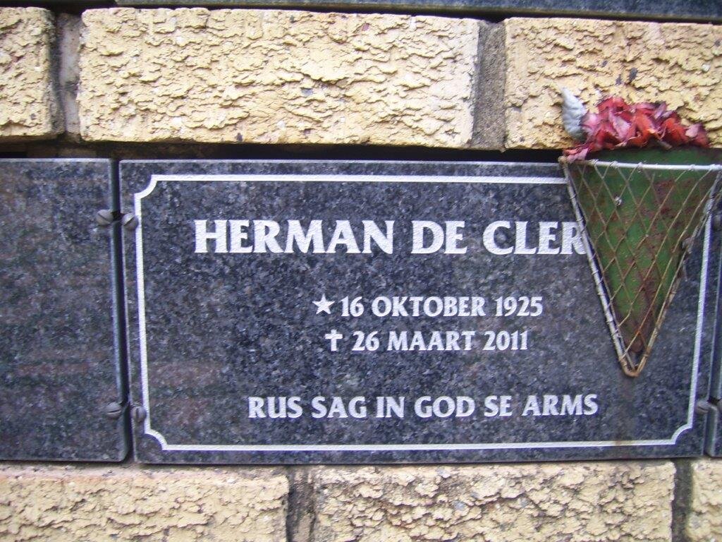 CLER? Herman, de 1925-2011