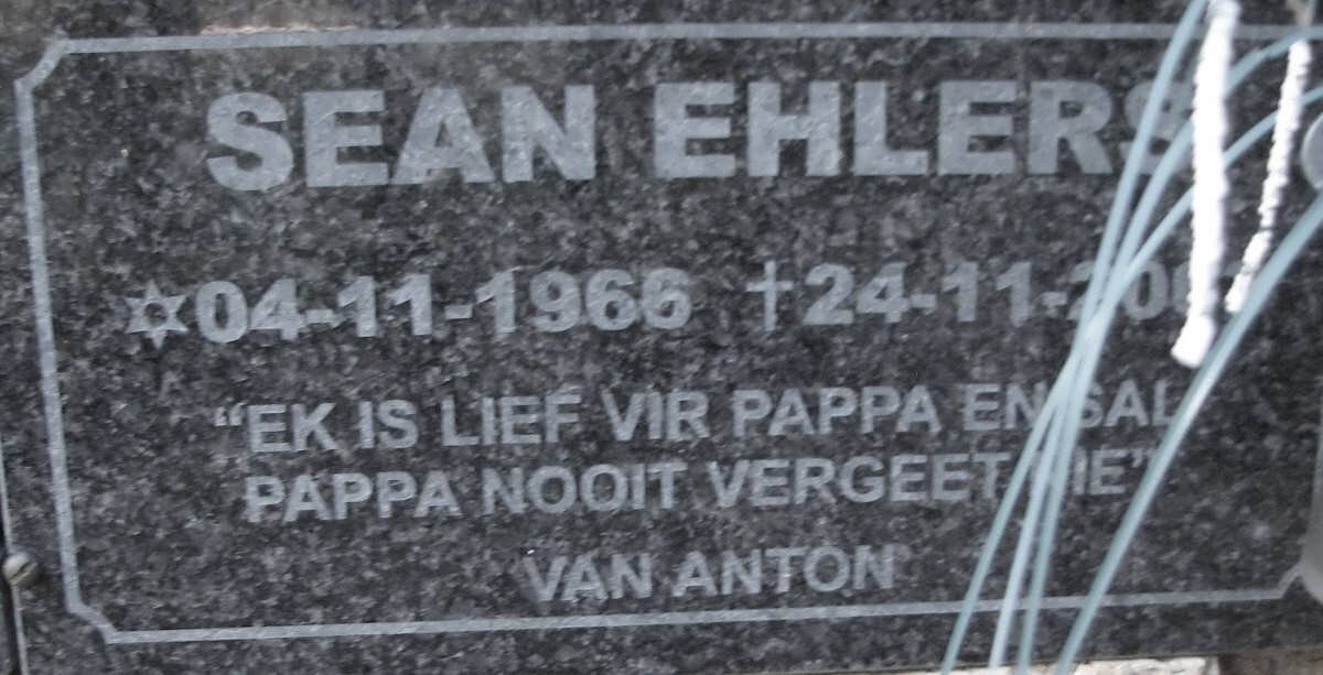 EHLERS Sean 1966-200?