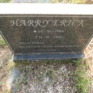 ? Harry Erick 1963-1963