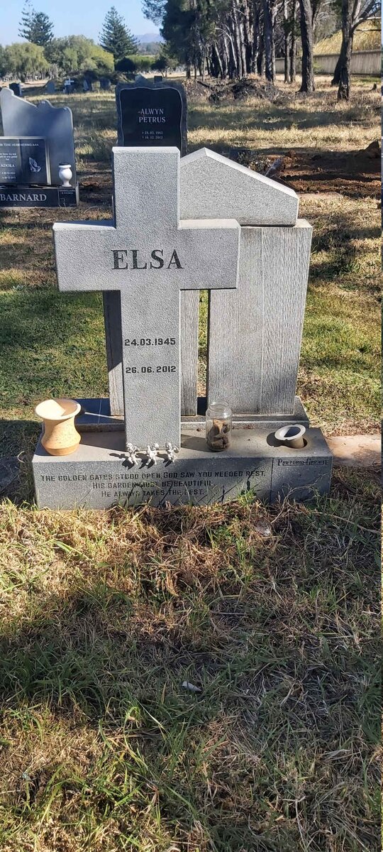 ? Elsa 1945-2012