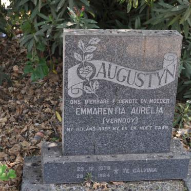 AUGUSTYN Emmarentia Aurelia nee VERNOOY 1876-1964