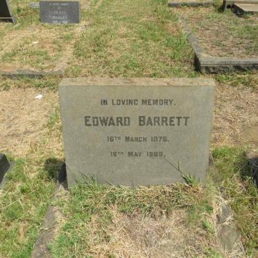 BARRETT Edward 1876-1969