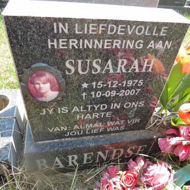 BARENDSE Susarah 1975-2007