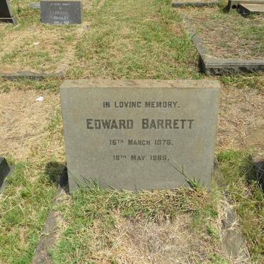 BARRETT Edward 1876-1969