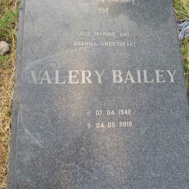 BAILEY Valery 1942-2015