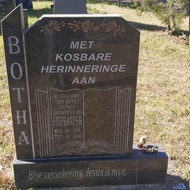 BOTHA Stephanus H. 1936-2006