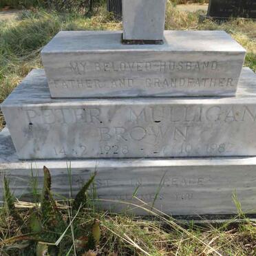 BROWN Peter Mulligan 1928-1982_2