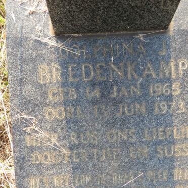 BREDENKAMP Dolphina J. 1965-1973 _2