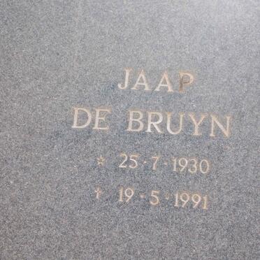 BRUYN Jaap, de 1930-1991