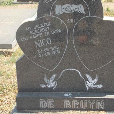 BRUYN Nico, de 1955-1995